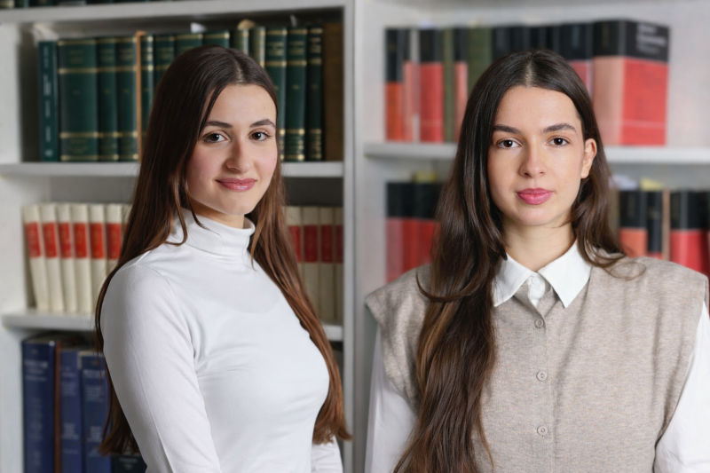 Anida Esati und Fiona Jashari
